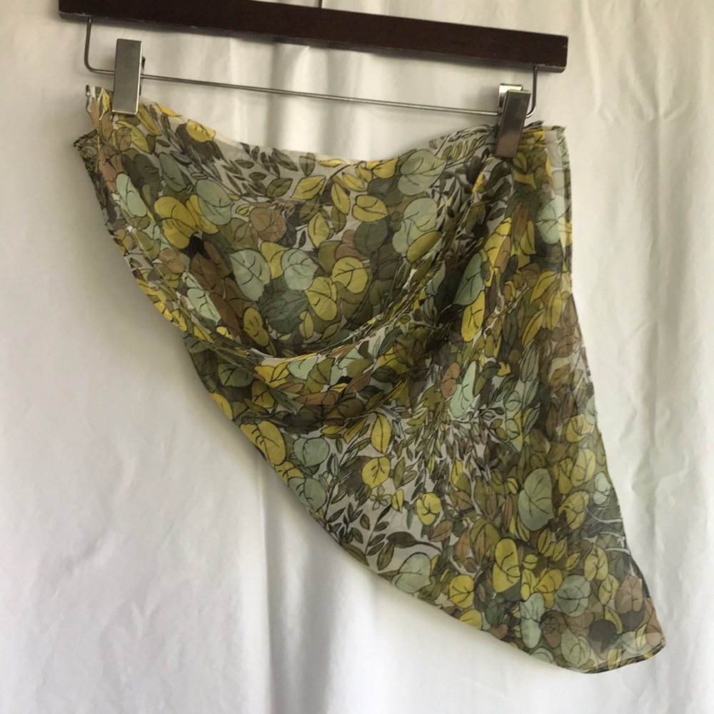Chiffon silk scarf - Picture 2 of 7